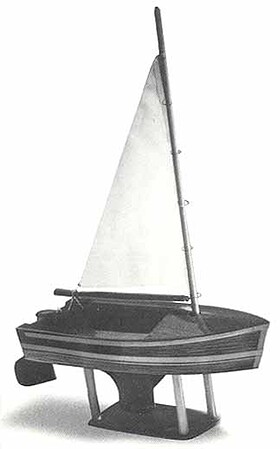 Dumas 12 Sailboat Junior Kit Wooden Boat Model Kit #1007