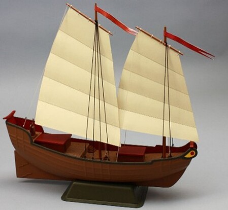 Chinese Junk Boat Wooden Boat Model Kit #1010 by Dumas (1010)