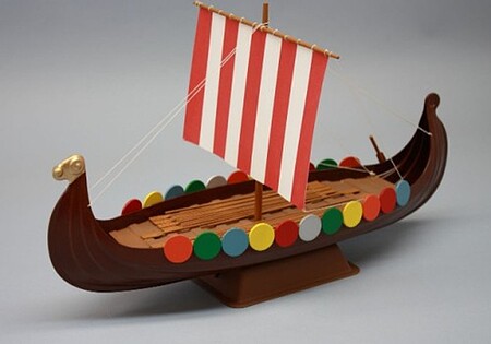 Dumas Viking Ship Wooden Boat Model Kit #1011