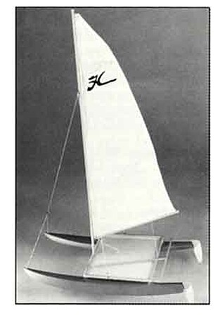 Hobie Cat 14 Kit (dum1101) Dumas Wooden Boat Model Kits