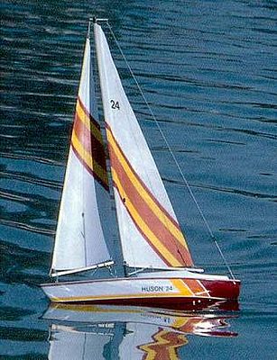 Dumas 24 Huson Wood Boat Kit Wooden Boat Model Kit #1117