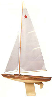 Dumas Star Class Sailboat 30 Kit Wooden Sailboat #1121