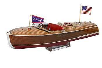 Dumas 41 Chris-Craft 16 Hydroplane Kit RC Wooden Scale Powered Boat Kit #1254