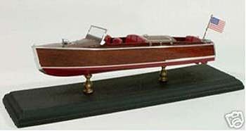 Dumas Chris Craft 24 Runabout Kit Wooden Boat Model Kit #1701