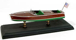 Dumas 1949 19 Racing Runabout Kit Wooden Boat Model Kit #1702