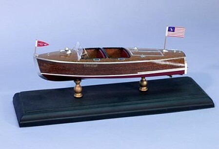 Dumas 1940 19 Barrel Back Kit Wooden Boat Model Kit #1705