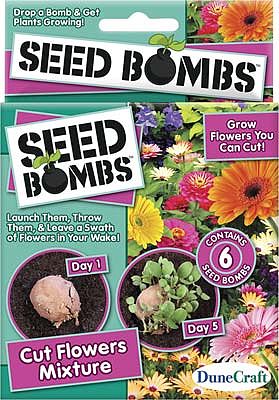 Dunecraft Cut Flowers Mixture Seed Bomb