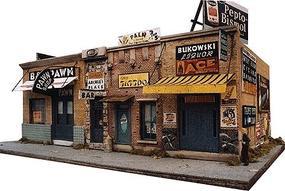 Downtown-Deco Addams Ave. Part One Kit HO Scale Model Railroad Building #1000