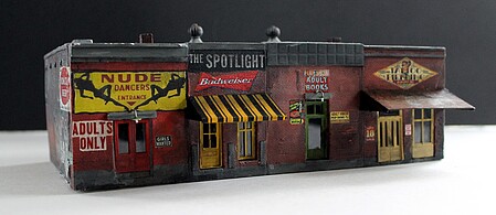 Downtown-Deco Bad To The Bone Buildings - N-Scale