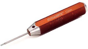 Dyna Machined Hex Driver, Red- 1.5mm Dyna Machined Hex Driver, Red- 1.5mm