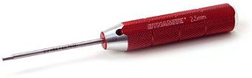 Dyna Machined Hex Driver, Red- 2.5mm Dyna Machined Hex Driver, Red- 2.5mm