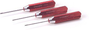 Dyna Machined Hex Driver Metric Set, Red