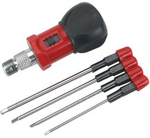 Dyna 4-Piece Metric Hex Wrench Set with Handle