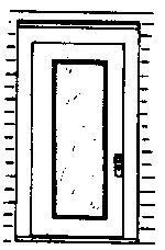 Dyna Model Products Doors -- Full Window - HO-Scale (2)