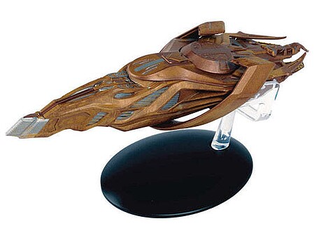 Eaglemoss Star Trek - Vulcan Cruiser & Magazine Plastic Model Spacecraft #98529