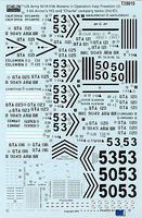 Echelon US 3rd Inf Div M1A1HA Abrams Pt3 Plastic Model Tank Decal 1/35 Scale #35015 Echelon US 3rd Inf Div M1A1HA Abrams Pt3 Plastic Model Tank Decal 1/35 Scale #35015