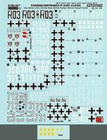 Echelon PzKpfw IV Ausf F1/2 & G 15PzRgt Plastic Model Tank Decal 1/35 Scale #351022 Echelon PzKpfw IV Ausf F1/2 & G 15PzRgt Plastic Model Tank Decal 1/35 Scale #351022