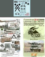 Echelon Canadian Leopard C2A1 MEXAS 2nd Troop Pt3 Plastic Model Tank Decal 1/35 Scale #356050 Echelon Canadian Leopard C2A1 MEXAS 2nd Troop Pt3 Plastic Model Tank Decal 1/35 Scale #356050