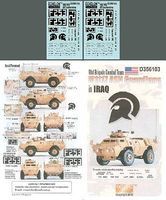 Echelon M1117 ASV Guardians 81st Brigade Combat Team Iraq Plastic Model Military Decal 1/35 #356103 Echelon M1117 ASV Guardians 81st Brigade Combat Team Iraq Plastic Model Military Decal 1/35 #356103