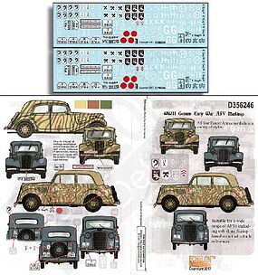 Echelon 1/35 WWII German Early War AFV Markings Echelon 1/35 WWII German Early War AFV Markings