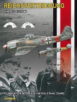 Reichsverteidigung Fw190a-8/R2 & Bf 109G-6/14 Plastic Model Airplane Kit 1/48 #11119