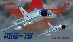 Eduard-Models 1/48 MiG19S/PM Soviet Cold War Jet Fighter (Ltd Edition Plastic Kit) Eduard-Models 1/48 MiG19S/PM Soviet Cold War Jet Fighter (Ltd Edition Plastic Kit)