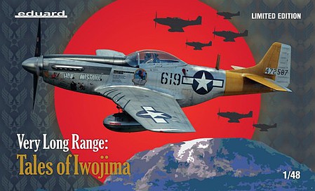 Eduard-Models 1/48 Very Long Range Tales of Iwo Jima Aircraft (Ltd Edition Plastic Kit)
