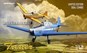 Eduard-Models Zlin Z226 Two-Seater Trainer Aircraft (Ltd Ed) Plastic Model Airplane Kit 1/48 Scale #11152