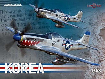 Eduard-Models F51D/RF51D Mustang US Fighters Dual Combo Plastic Model Airplane Kit 1/48 Scale #11161