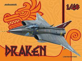 Draken Aircraft (Limited Edition Plastic Kit) Plastic Model Airplane 1/48 Scale #1135