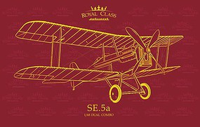 SE5a Fighter (Limited Edition) Plastic Model Airplane Kit 1/48 Scale #15