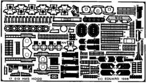 HMS Hood for a Tamiya Model Plastic Model Ship Detail Kit 1/700 Scale #17013