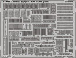 Admiral Hipper 1940 for a Trumpeter Model Plastic Model Ship Detail Kit 1/700 Scale #17028