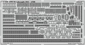 HMS Dreadnought 1915 Detail Set for TSM Plastic Model Ship Accessory 1/700 Scale #17039
