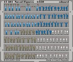 Eduard-Models Navy Figures (Painted) Plastic Model Ship Figure 1/350 Scale #17501