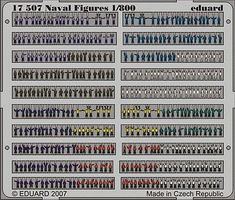 Eduard-Models Navy Figures (Painted) Plastic Model Ship Figure 1/800 Scale #17507 Eduard-Models Navy Figures (Painted) Plastic Model Ship Figure 1/800 Scale #17507