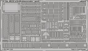 BR52 w/Steifrah-mentender Armor Part 2 for TSM Plastic Model Vehicle Accessory 1/72 #22133