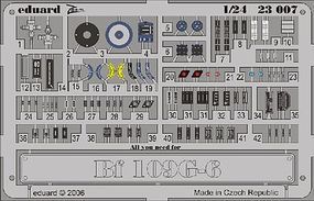 Aircraft Bf109G6 Placards for Trumpeter (Painted) Plastic Model Aircraft Decal 1/24 #23007