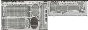 Eduard-Models Typhoon Mk Ib Car Door Engine for ARX Plastic Model Aircraft Accessory 1/24 Scale #23024 Eduard-Models Typhoon Mk Ib Car Door Engine for ARX Plastic Model Aircraft Accessory 1/24 Scale #23024