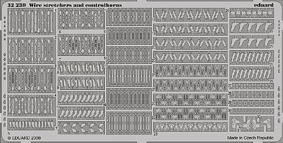 Eduard-Models Wire Stretchers & Control Horns Plastic Model Aircraft Accessory 1/32 Scale #32230