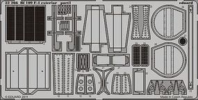 Eduard-Models Bf109F4 Exterior for Hasegawa Plastic Model Aircraft Accessory 1/32 Scale #32266 Eduard-Models Bf109F4 Exterior for Hasegawa Plastic Model Aircraft Accessory 1/32 Scale #32266