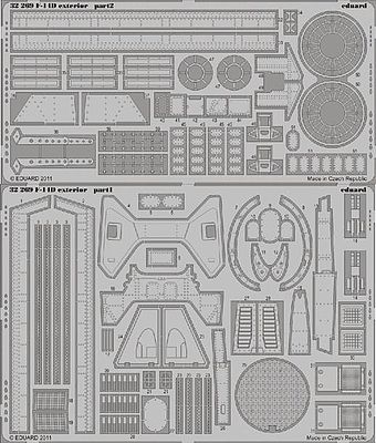 Eduard-Models F14D Exterior for Trumpeter Plastic Model Aircraft Accessory 1/32 Scale #32269