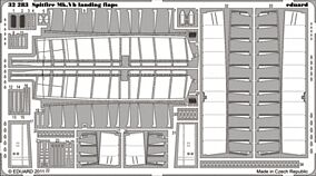 Eduard-Models Spitfire Mk Vb Landing Flaps for Hobby Boss Plastic Model Aircraft Accessory 1/32 #32283 Eduard-Models Spitfire Mk Vb Landing Flaps for Hobby Boss Plastic Model Aircraft Accessory 1/32 #32283