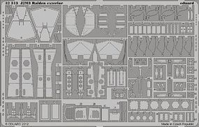Eduard-Models J2M3 Raiden Exterior for Hasegawa Plastic Model Aircraft Accessory 1/32 Scale #32313 Eduard-Models J2M3 Raiden Exterior for Hasegawa Plastic Model Aircraft Accessory 1/32 Scale #32313