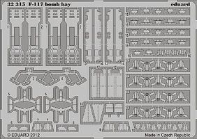 Eduard-Models F117 Bomb Bay for Trumpeter Plastic Model Aircraft Accessory 1/32 Scale #32315 Eduard-Models F117 Bomb Bay for Trumpeter Plastic Model Aircraft Accessory 1/32 Scale #32315
