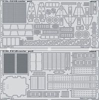 Eduard-Models P61A/B Exterior for HBO Plastic Model Aircraft Accessory 1/32 Scale #32333 Eduard-Models P61A/B Exterior for HBO Plastic Model Aircraft Accessory 1/32 Scale #32333