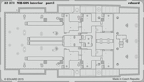 Aircraft- MH60S Interior for ACY Plastic Model Aircraft Accessory 1/32 Scale #32371