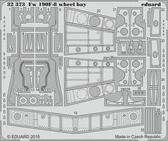 Fw190F8 Wheel Bay for Revell Plastic Model Aircraft Accessory 1/32 Scale #32373