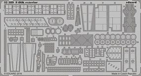 Eduard-Models F86K Exterior for KTY Plastic Model Aircraft Accessory 1/32 Scale #32389