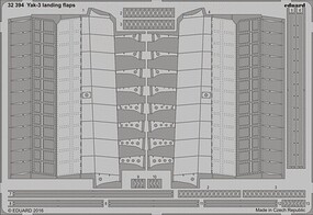 Eduard-Models Yak3 Landing Flaps for SHY Plastic Model Aircraft Accessory 1/32 Scale #32394 Eduard-Models Yak3 Landing Flaps for SHY Plastic Model Aircraft Accessory 1/32 Scale #32394